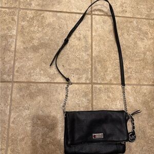 Michael Kors Pebbled Black Crossbody Bag